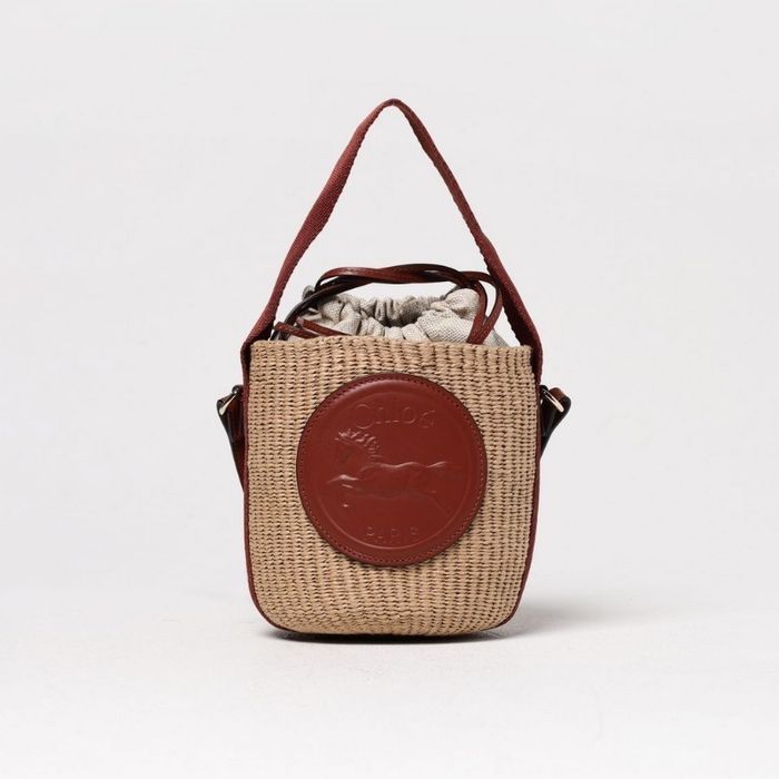 日々可愛く♪】Chloe Horse Medal スモール バスケットバッグ