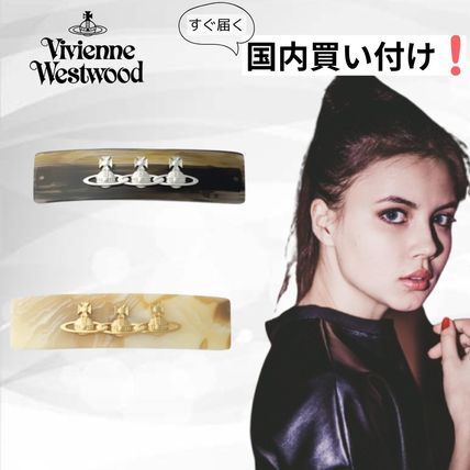Vivienne Westwood リボンディテール バレッタ バレッタ Vivienne Westwood(ヴィヴィアンウエストウッド) ヘア