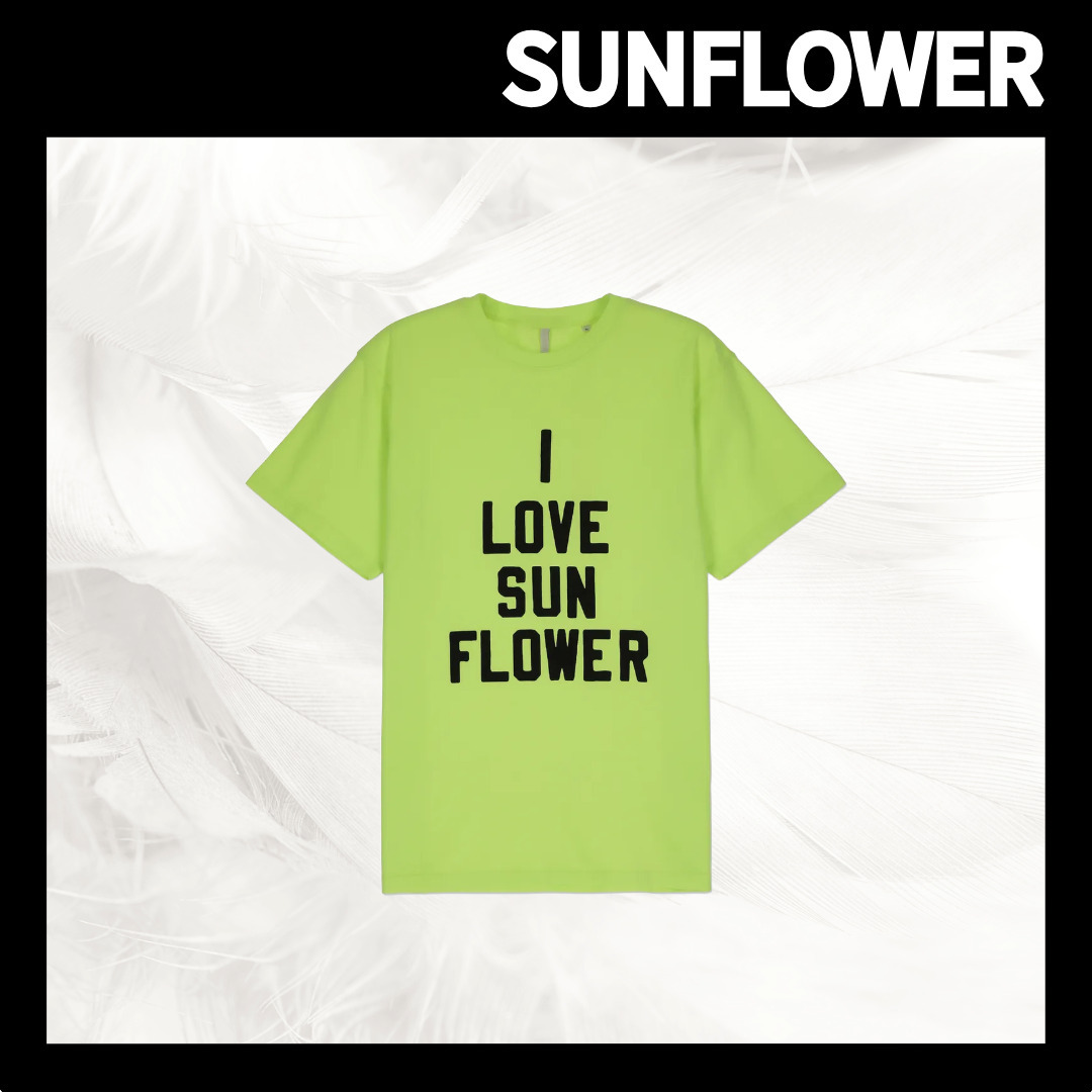 【SUNFLOWER】Sports Love Short Sleeve T-shirt/全国送料無料