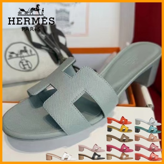 【HERMES】大人気♪サンダル 《オアジス》クラウドグレー
