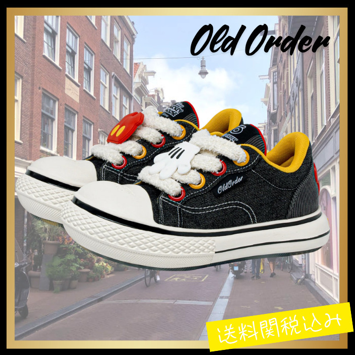 ★送料関税込み 【OLD ORDER】Big Head Canvas Snap Black