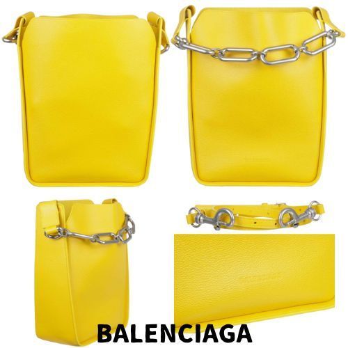 【BALENCIAGA】ツール 2.0 ノースサウス チェーン トートバッグ