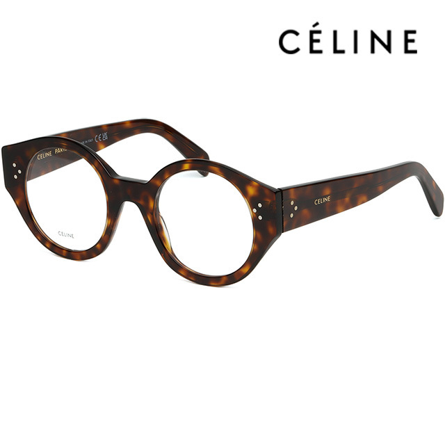 メガネ Celine Glasses CL50123I 052 Luxury Bold Horn Round