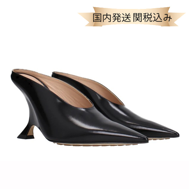 国内発送【BOTTEGA VENETA】Rocket レザーミュール