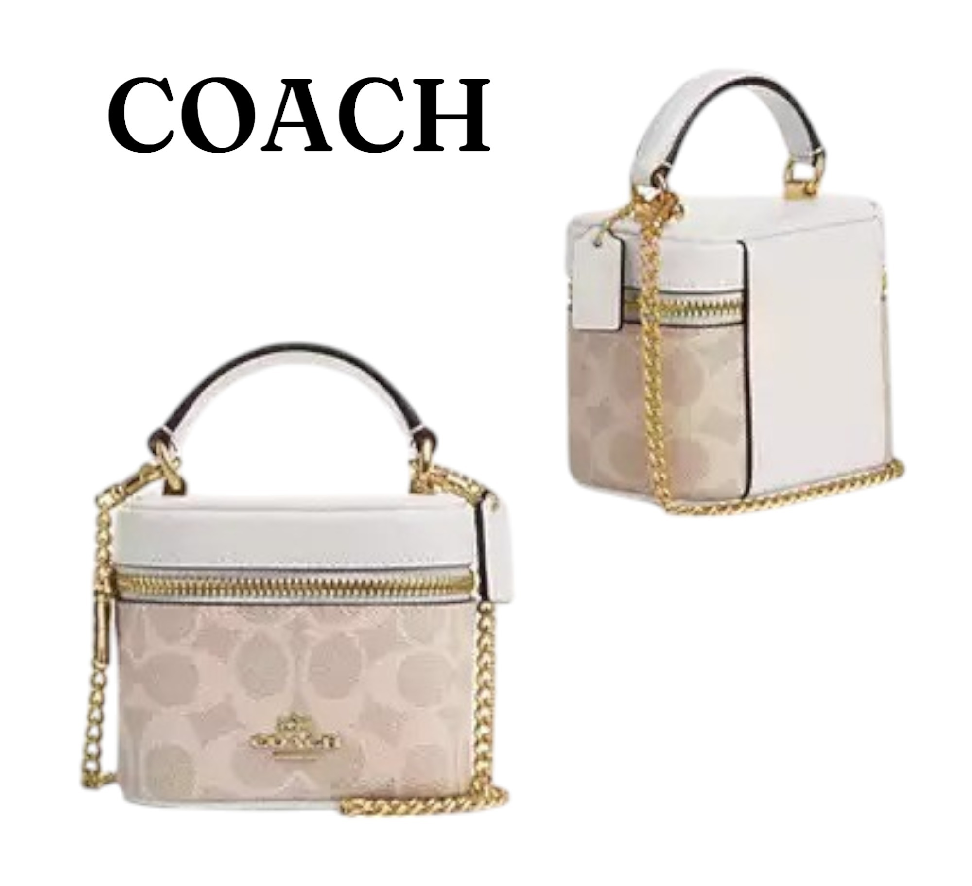 COACH アヴァ クロスボディ バッグ・シグネチャー キャンバス