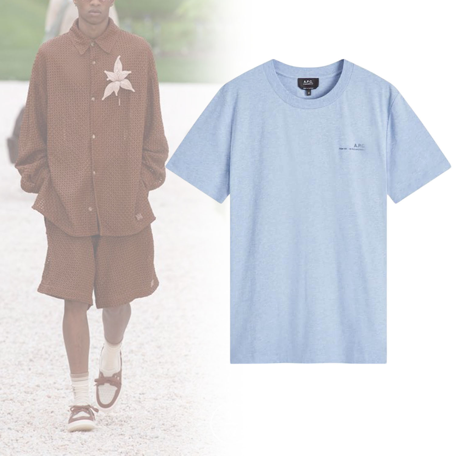 ◆A.P.C◆ アイテム ロゴTシャツ コットン