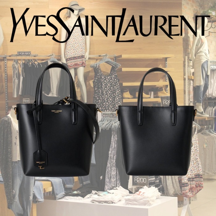 Saint Laurent ミニ トイ ショッピング ショルダーバッグ レザー