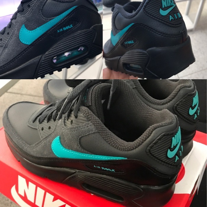 大人もOK!【Nike】 AIR MAX 90 Aurora Green ティファニーブルー