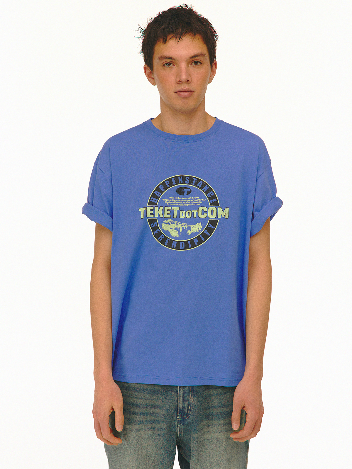 [teket] / ☆ 25SS Lucky Tee / Blue