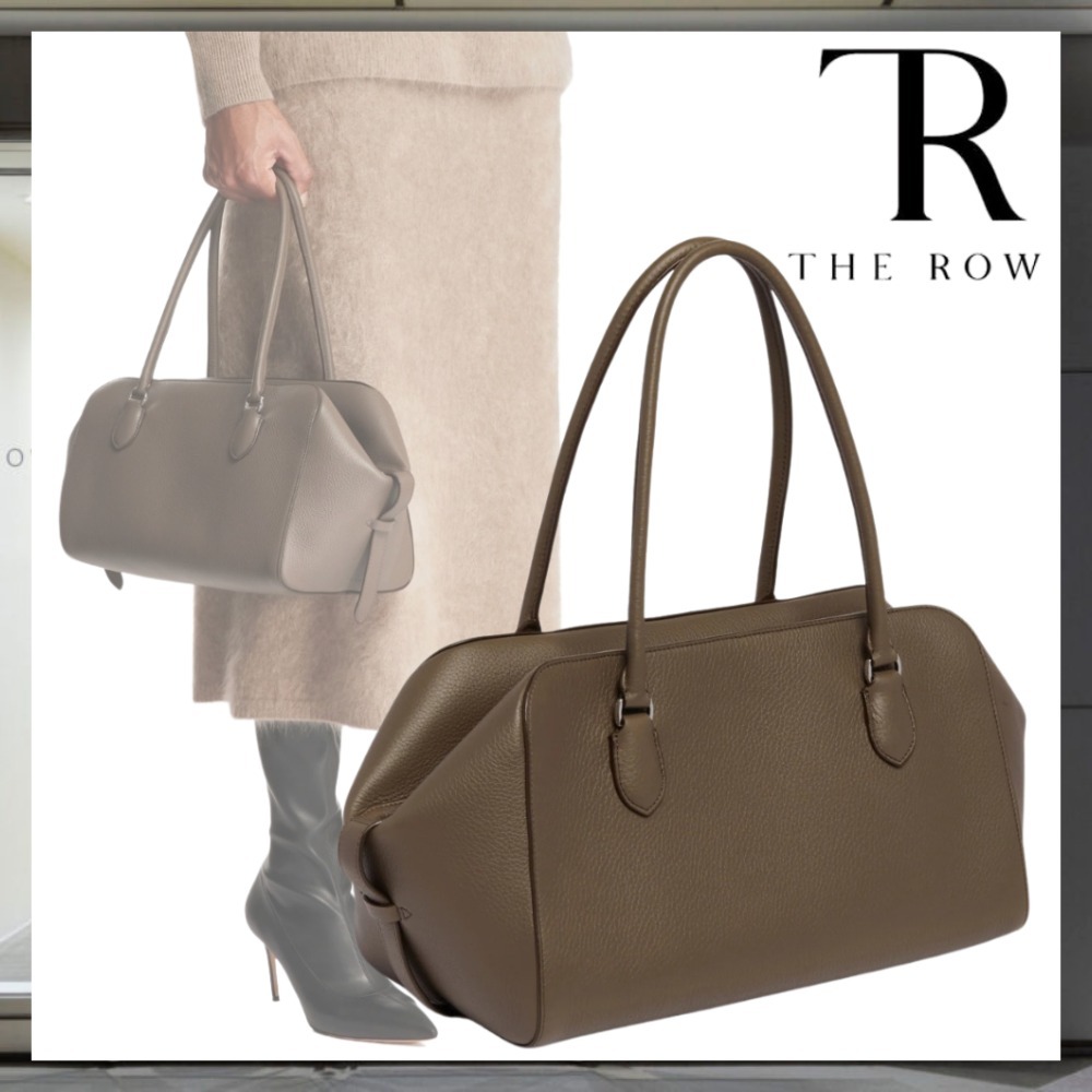 【国内完売！入手困難♪】 THE ROW Gray EW Bowling Bag