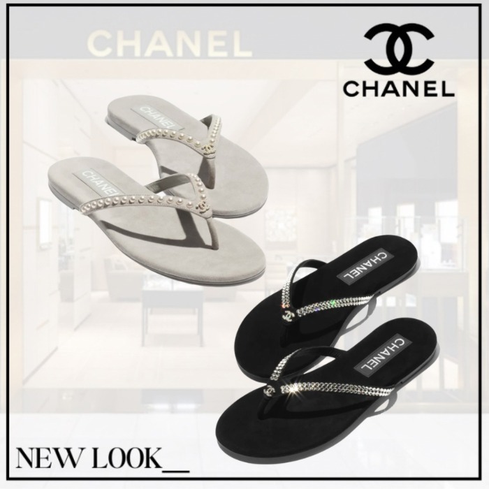 《足元オシャレ♡》CHANEL ビーチサンダル
