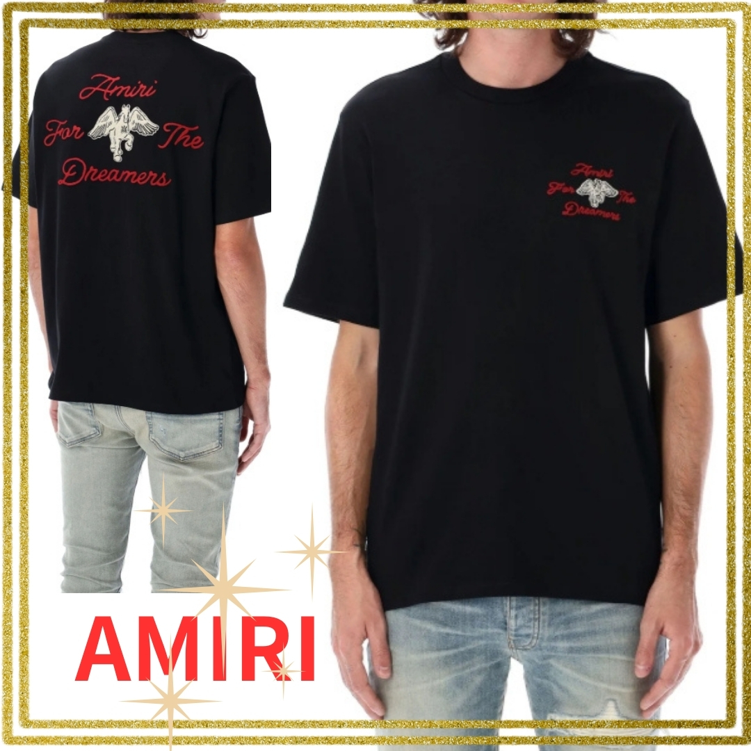 【AMIRI】アミリ ドリーマーズ クルーネック Tシャツ ブラック