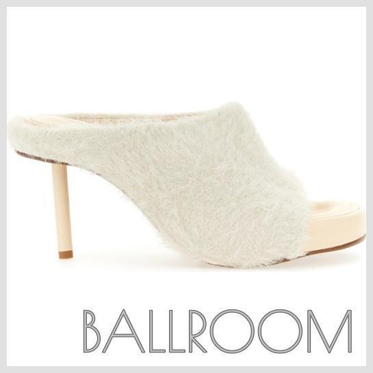 サンダル・ミュール JACQUEMUS CLOUD MULES WITH SQUARE TOE