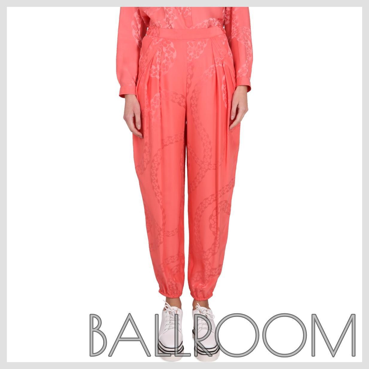 パンツ STELLA MCCARTNEY SILK BLEND PANTS