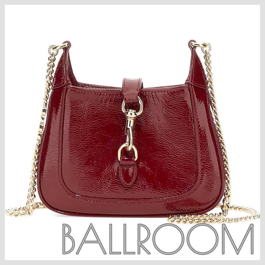 ハンドバッグ GUCCI MINI JACKIE LEATHER BAG