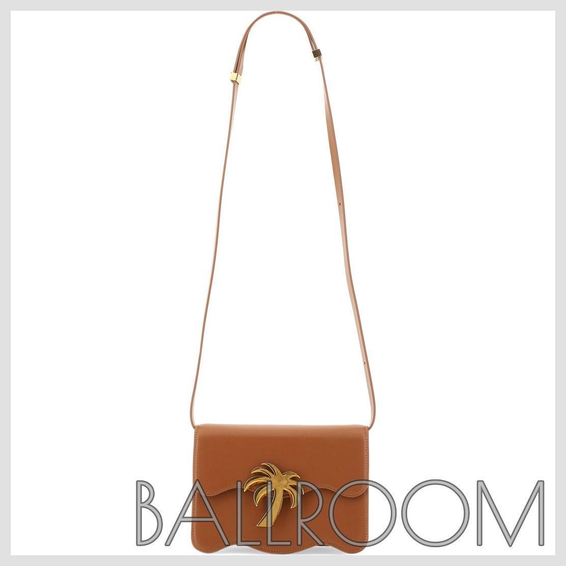 ショルダーバッグ・ポシェット PALM ANGELS PALM BEACH LEATHER BAG