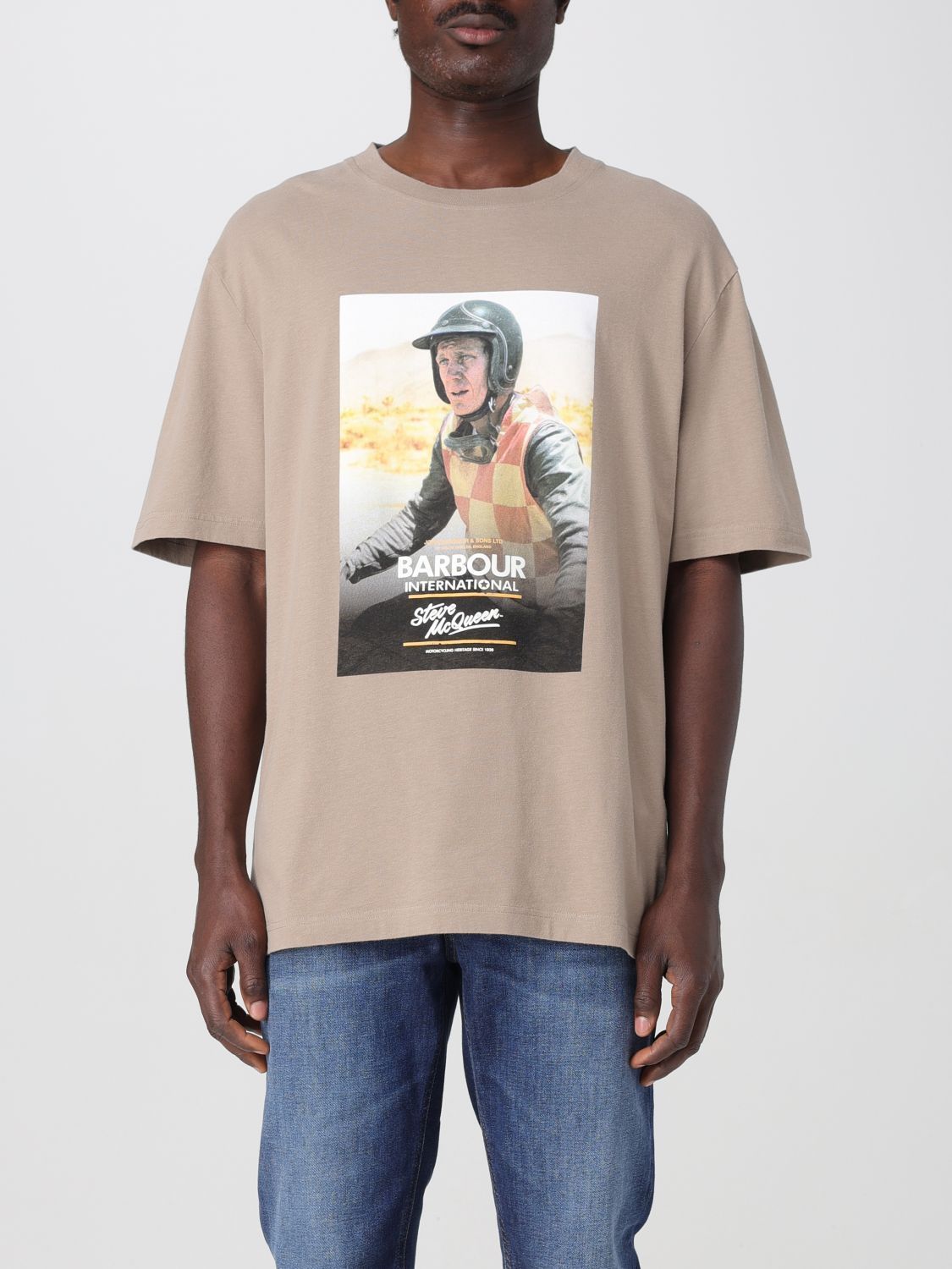 Tシャツ・カットソー BARBOUR Men T-shirt Multicolor MTS1436 BR16
