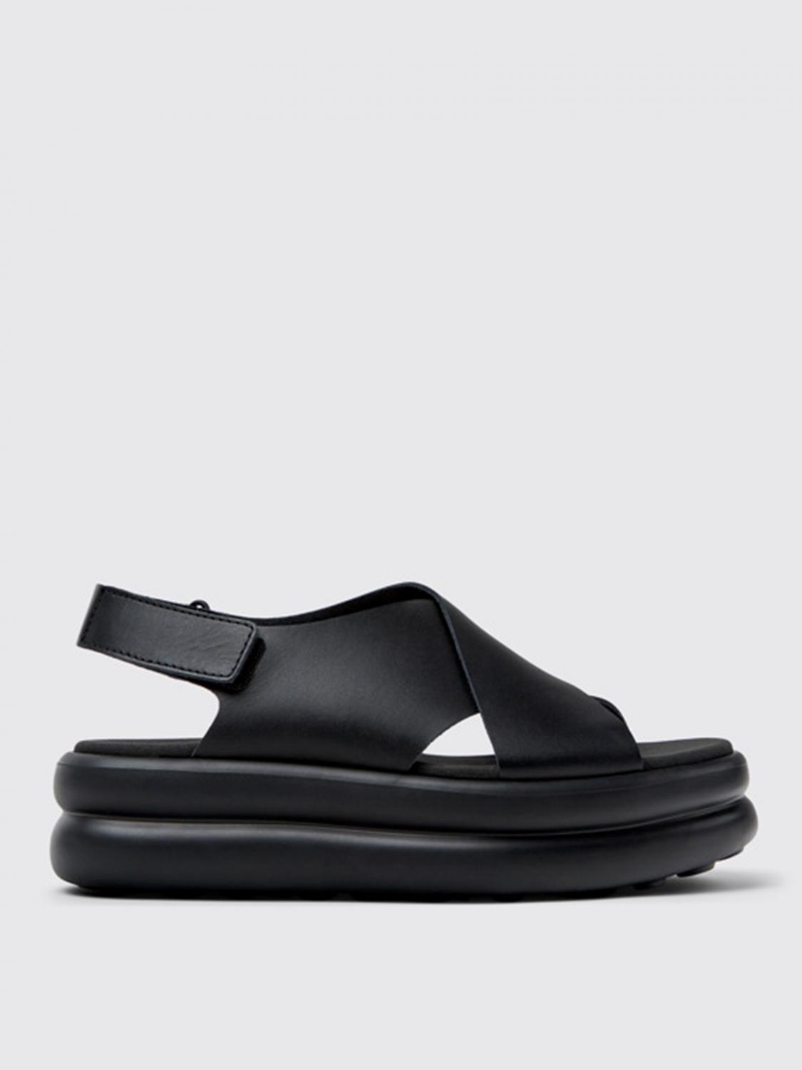 シューズ・サンダルその他 CAMPER Woman Heeled sandals Black