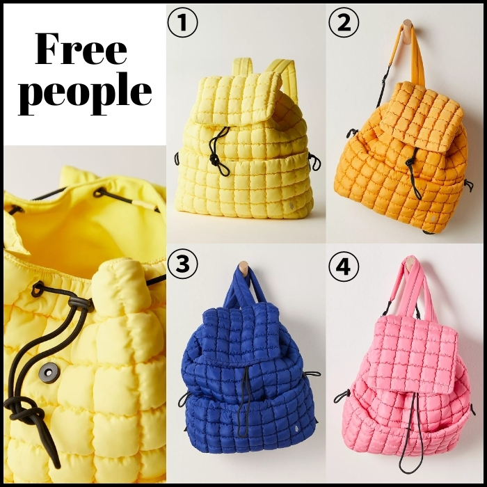 【Free People】★リュック★ Quilted Hiker Pack