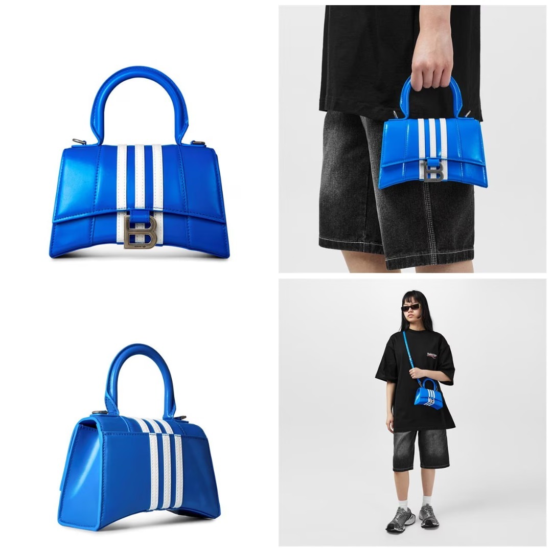 FINAL SALE《BALENCIAGA X ADIDAS》HOURGLASS 本革バッグ