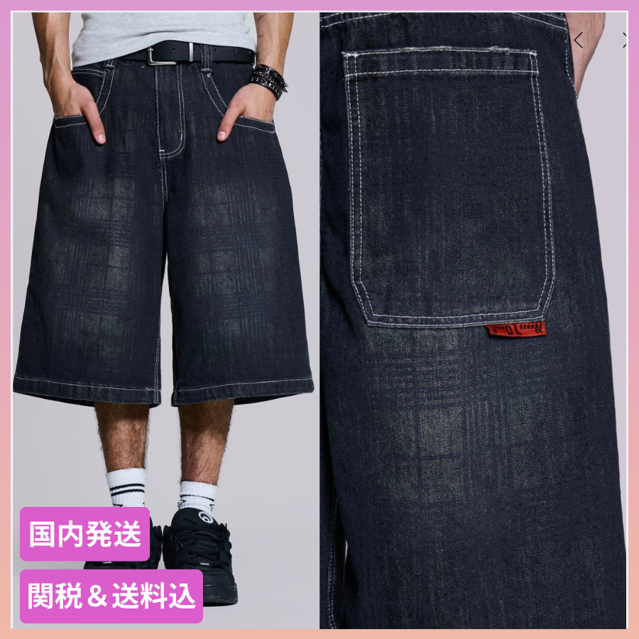 JADED LONDON チェック コロッサス ジョーツ ショートパンツ