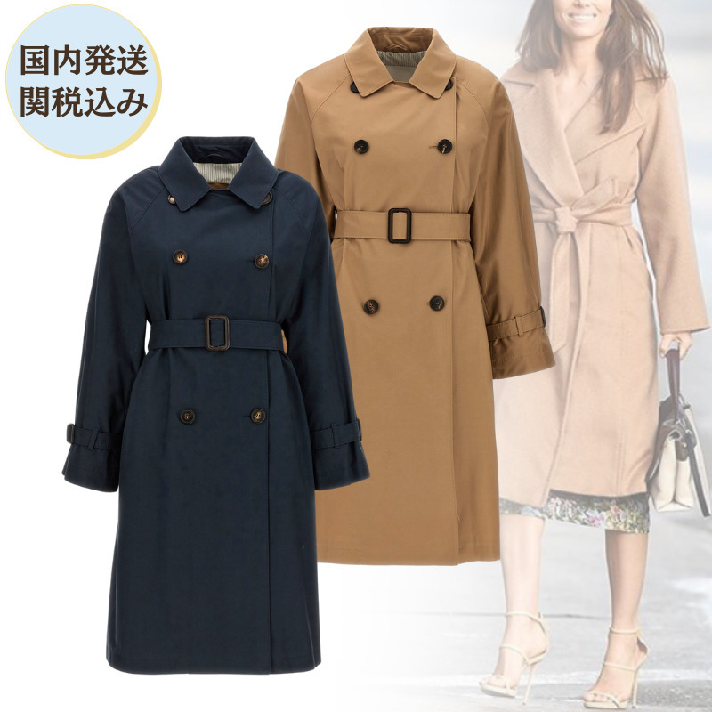 Max Mara The CUBE CTRENCH ツイルトレンチコート 国内発/関税込