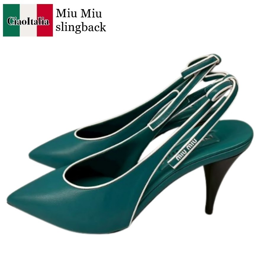 パンプス Miu Miu slingback