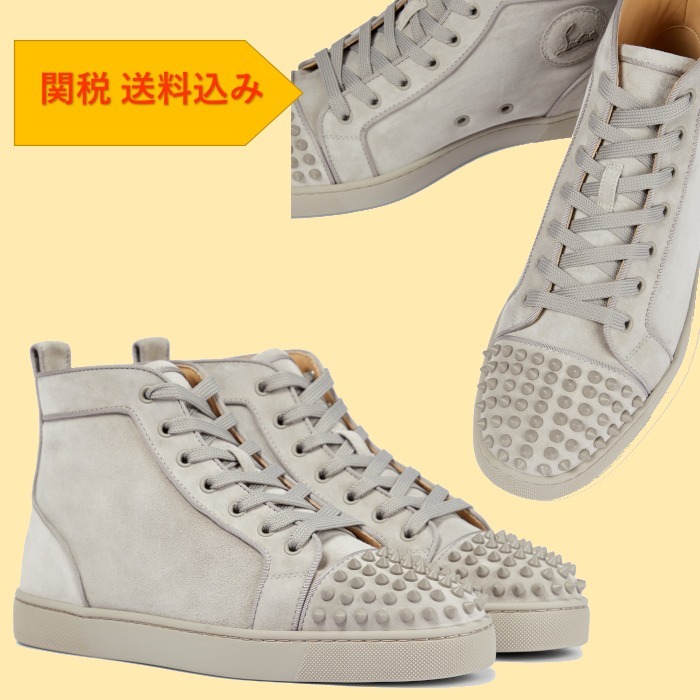 【Christian Louboutin】 Louis Spikes Orlato sneakers