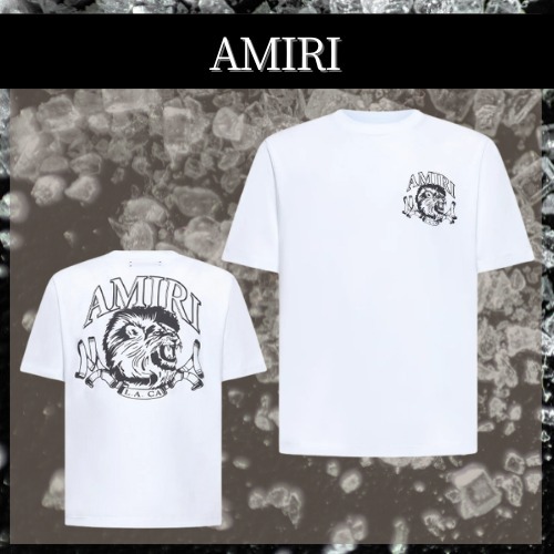 AMIRI♦エレガントを纏う ライオンアウトライン Tシャツ