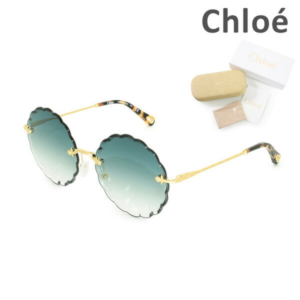クロエ サングラス GOLD／GRADIENT GREEN CE142S-838