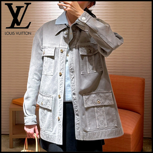★上品でお洒落★【LOUIS VUITTON】デニムジャケット