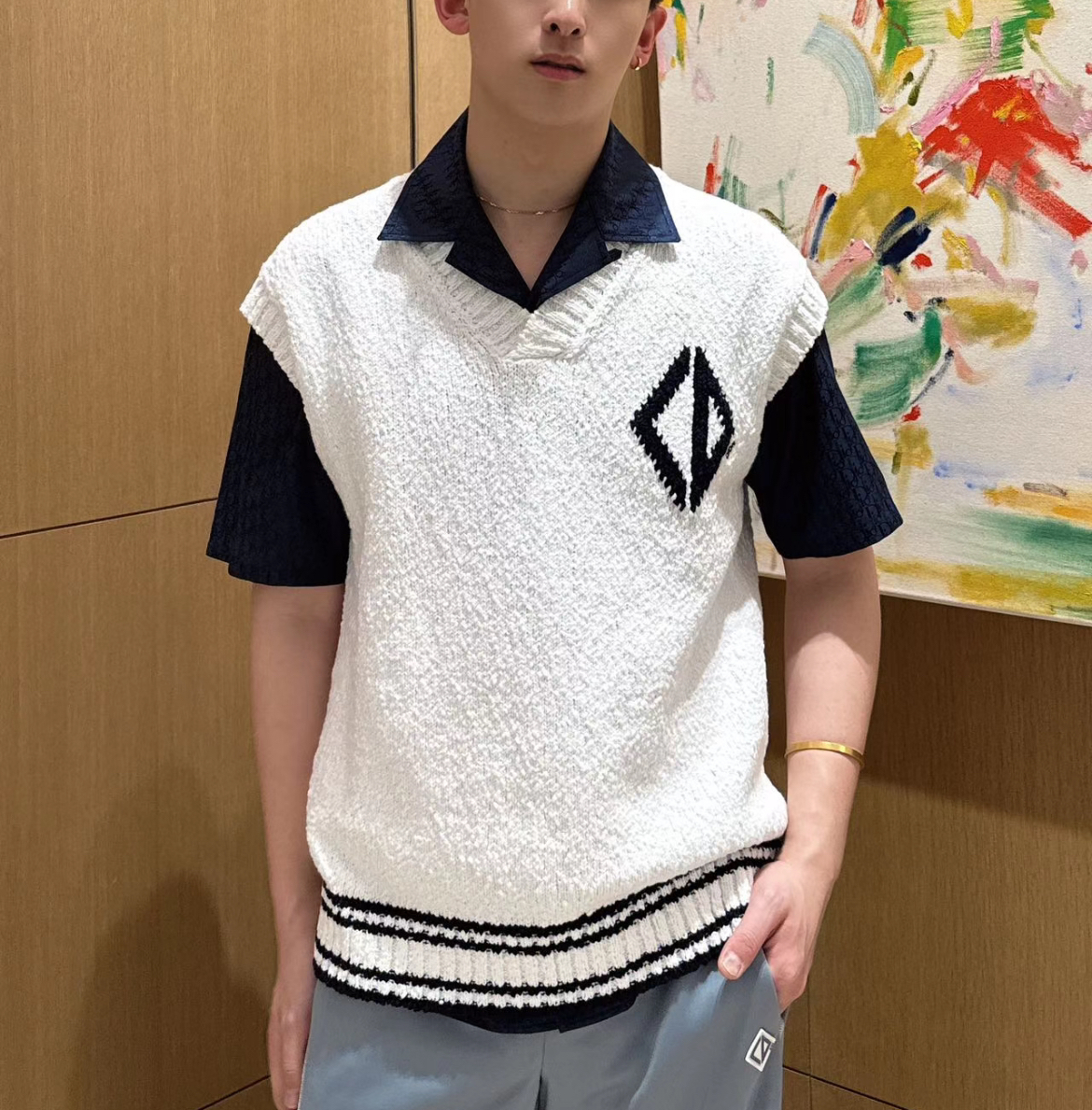 【幅広いシーンで活躍♪】DIOR★CD Diamond セーターベスト