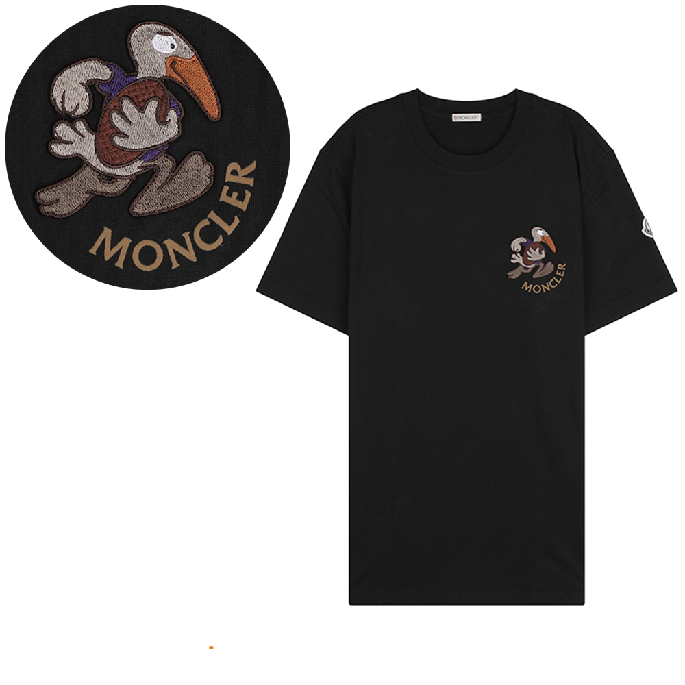 関税負担なし☆MONCLER モンクレール コットンジャージ Tシャツ