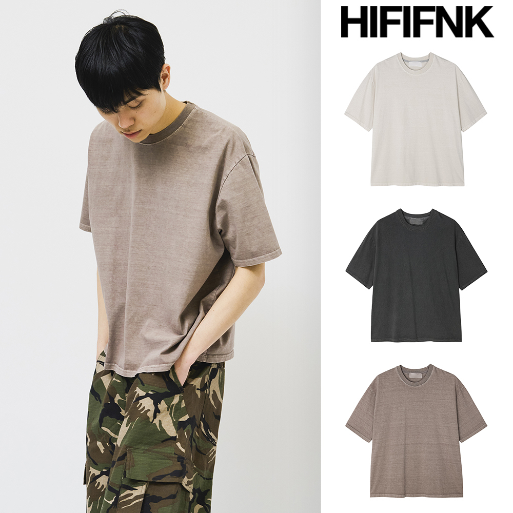 【HI FI FNK】Well Pigment Cropped Top