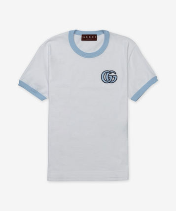 GUCCI グッチ Tシャツ・カットソー 140 ベージュx黄x緑等(総柄