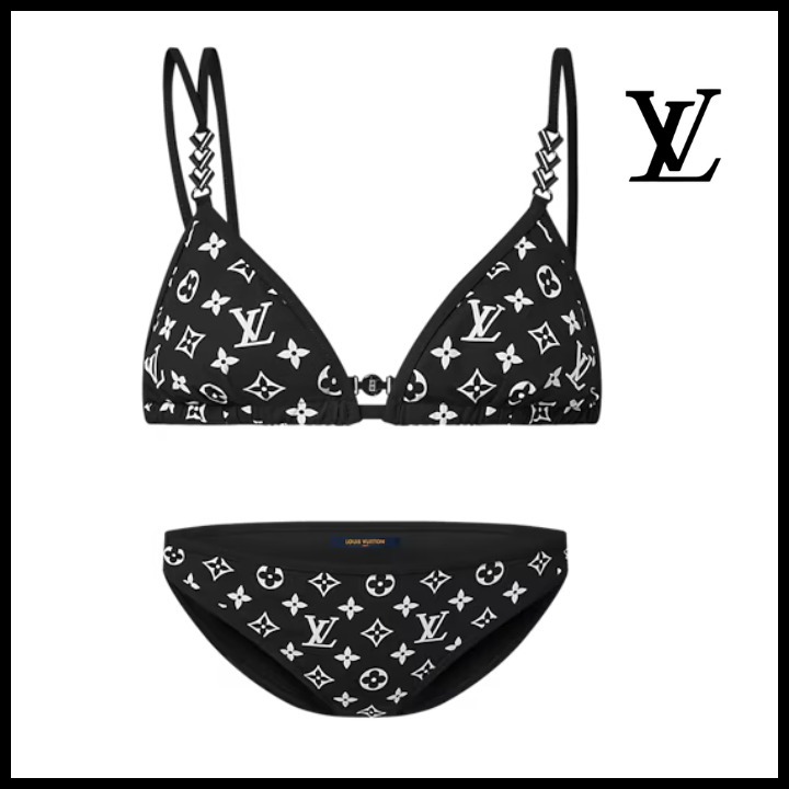 【Louis Vuitton】 グラフィックモノグラムビキニトップ