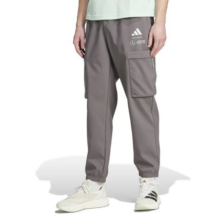 大きいサイズ adidas(アディダス) スウェットカーゴパンツ