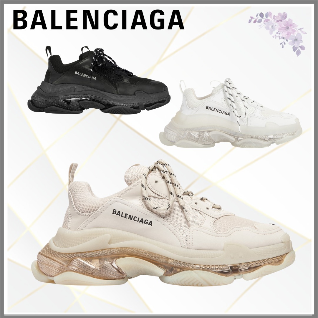 【BALENCIAGA】トリプルS クリアソール スニーカー