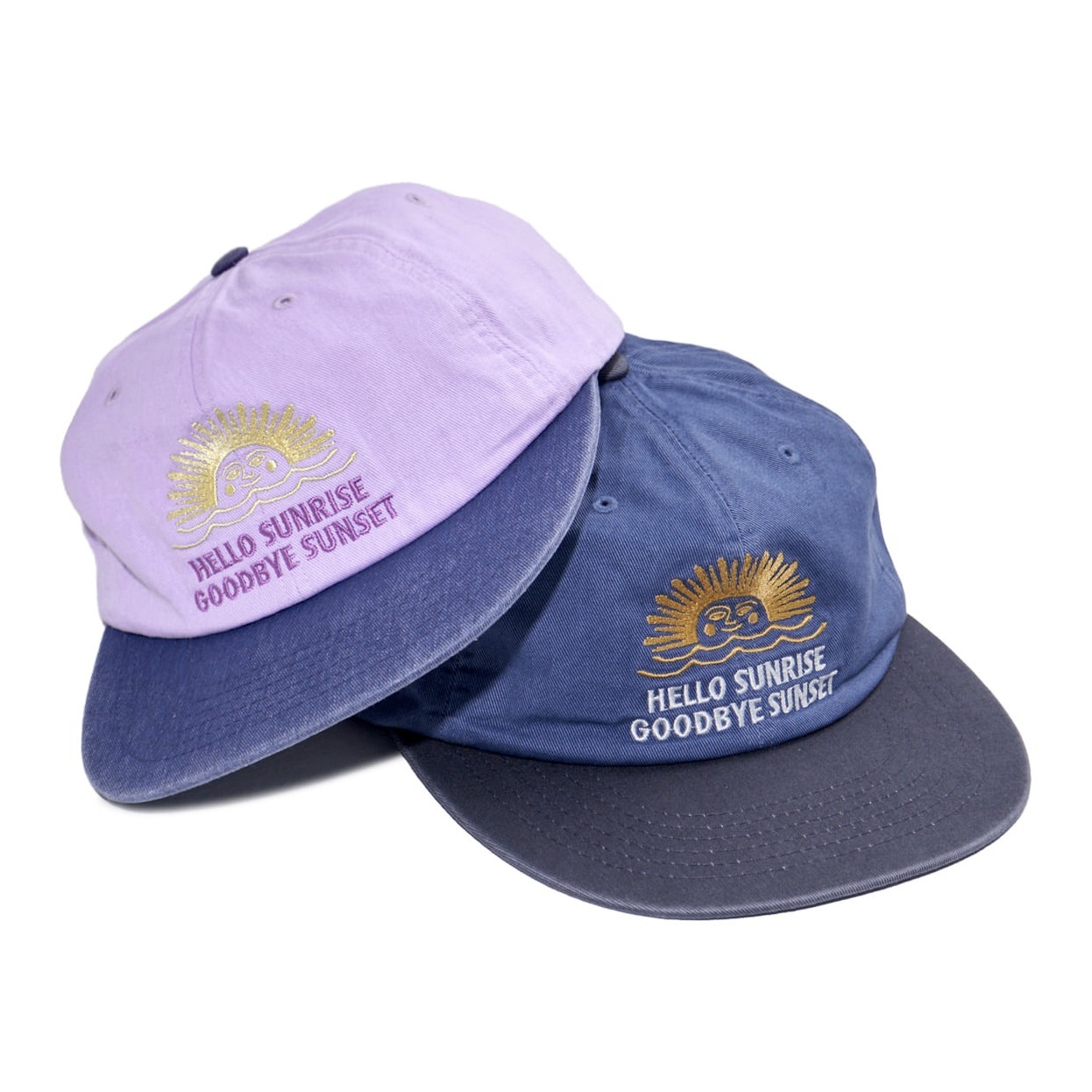 Hello Sunrise 90s ロゴ 6パネルキャップ/25SS 韓国ブランド