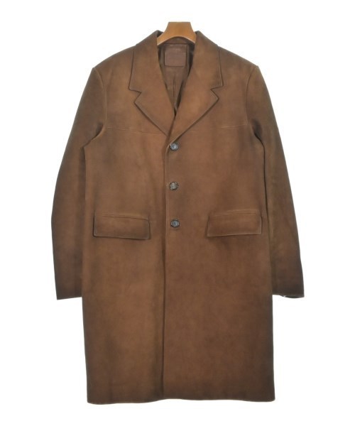 PRADA プラダ チェスターコート 茶 50(XL位) 4103725M0181