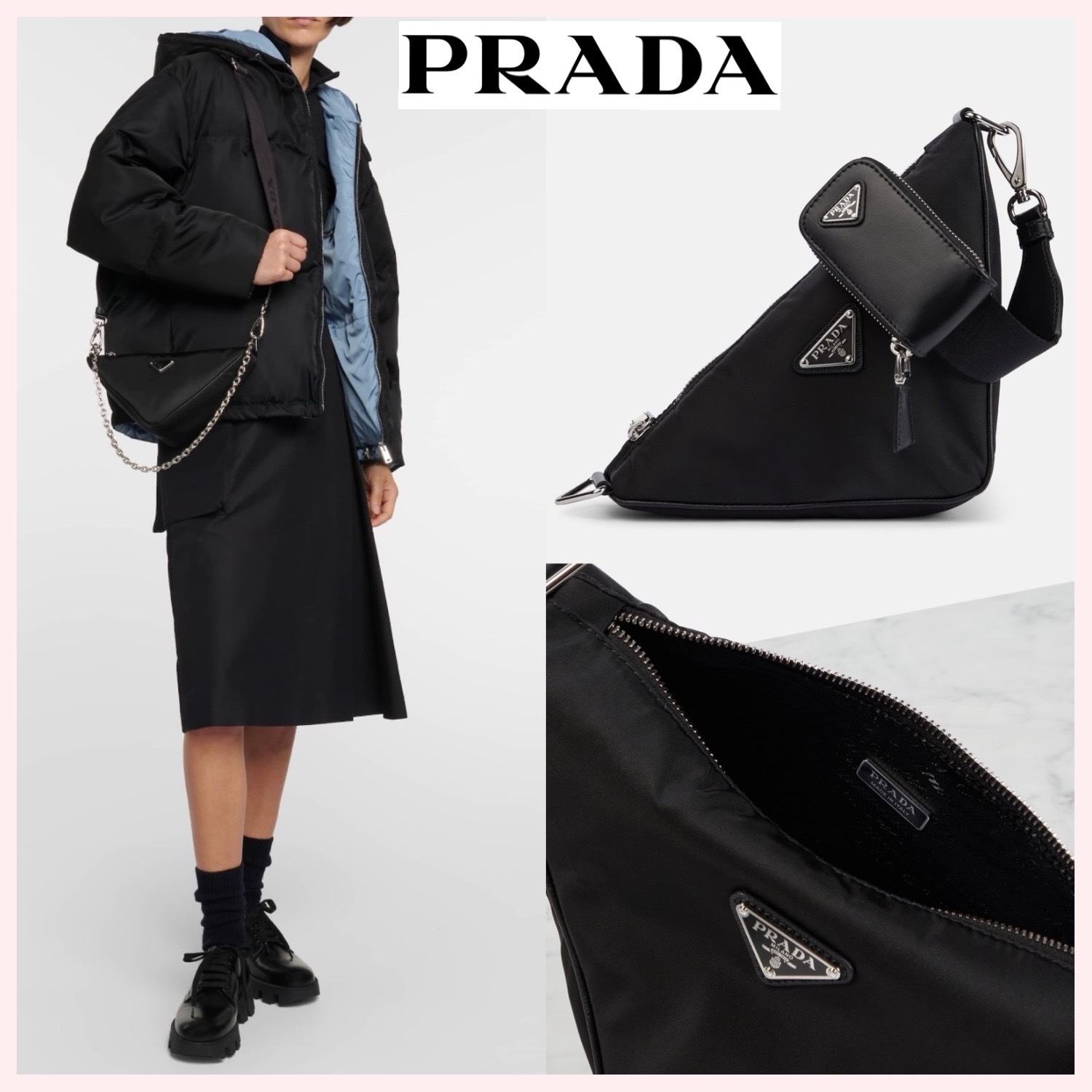 ★PRADA★関税込♪日本未入荷♪Re-Nylon ショルダーバッグ