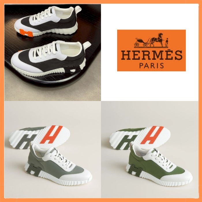 【遊び心あるデザイン☆】HERMES バウンシング スニーカー