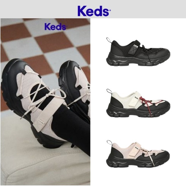 【Keds】Bulky String Mary Jane 3色