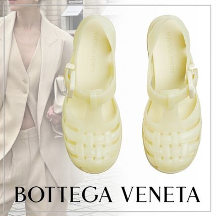イエロー（黄色）系 BOTTEGA VENETA(ボッテガヴェネタ) サンダル