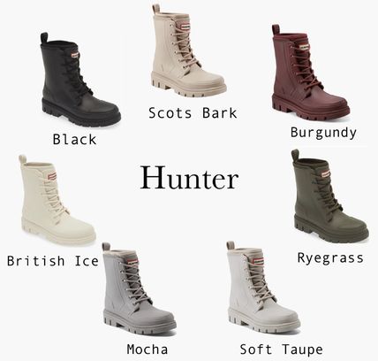 ホワイト（白）系 HUNTER(ハンター) スリッポン(レディース