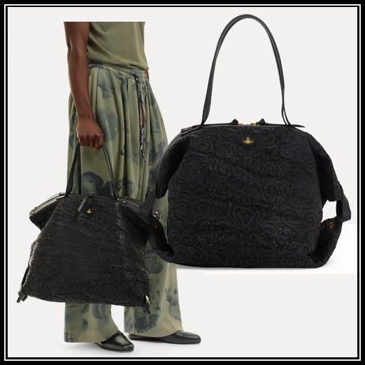 ◆Vivienne Westwood◆ユニセックス LARGE レザーバッグ