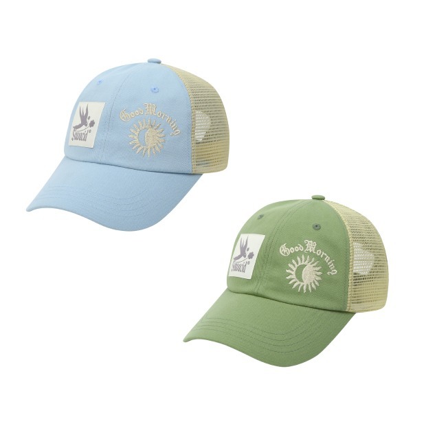 SLOW ACID☆BIRD LABEL MESH BALL CAP