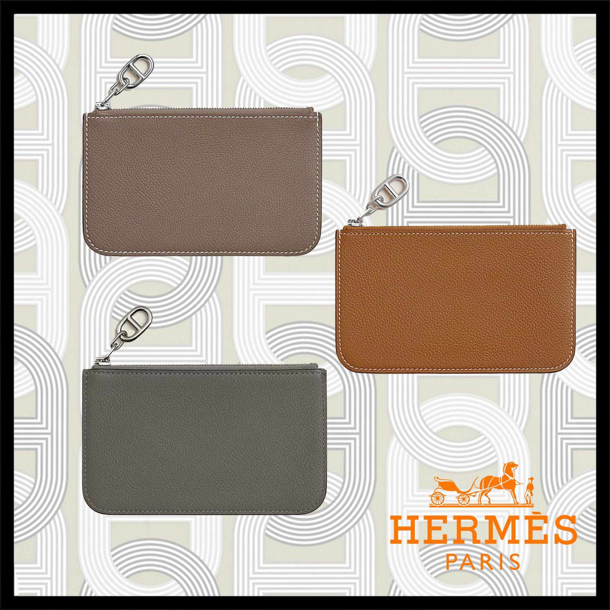【HERMES】カードケース Zipengo