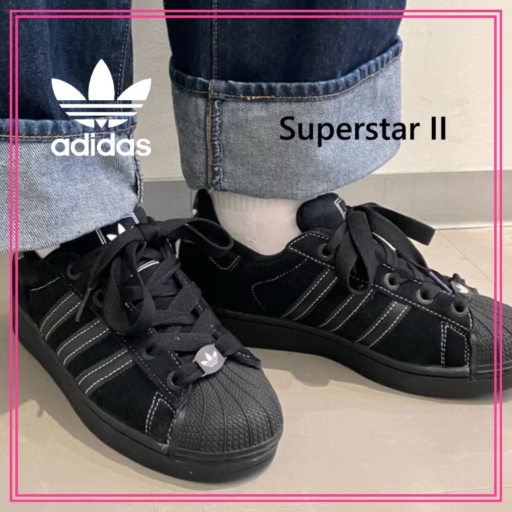 大人気 adidas Superstar II ユニセックス 高級感あるデザイン