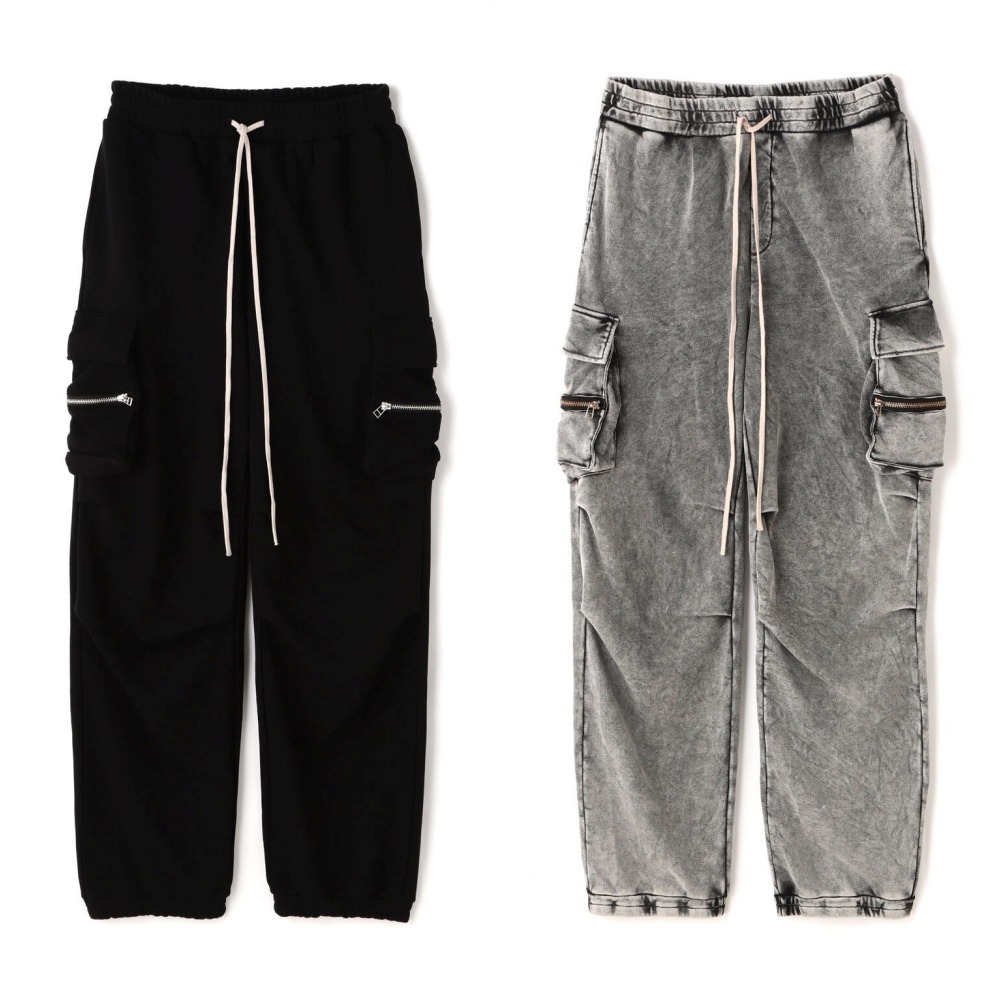 【DankeSchon】SWEAT W-POCKET CARGO PANTS 2色展開 要在庫確認